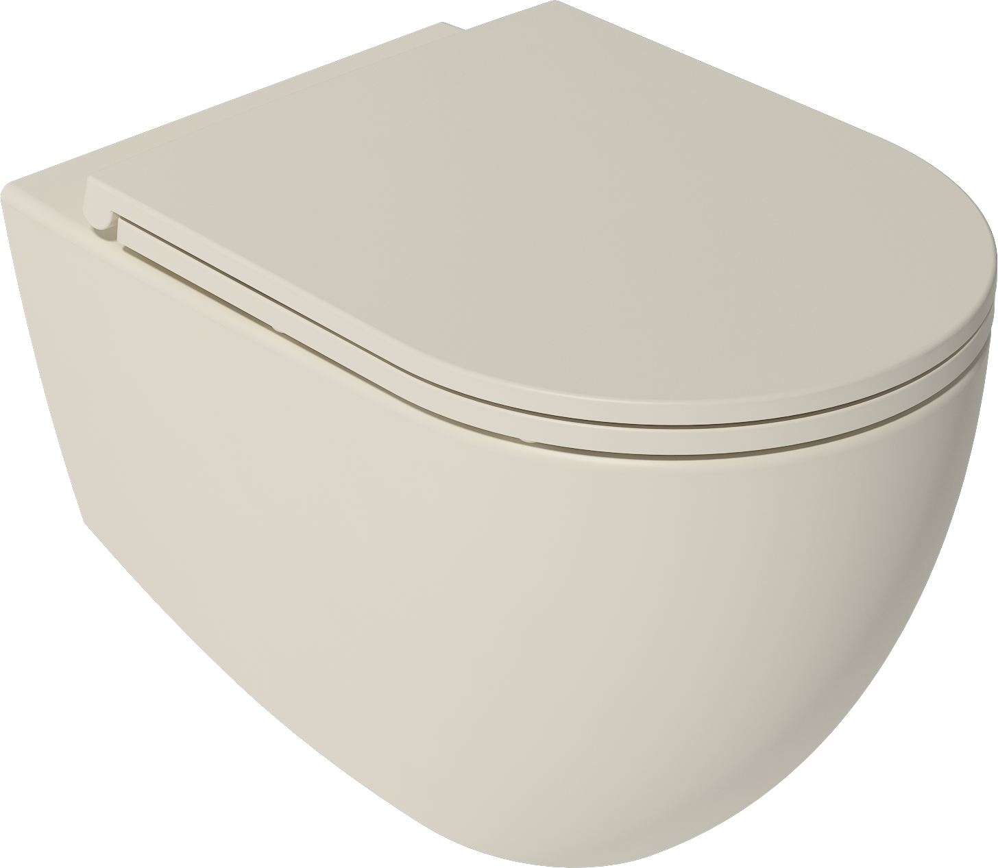 Infinity Due Wall-Hung Toilet Ivory - VORTEX