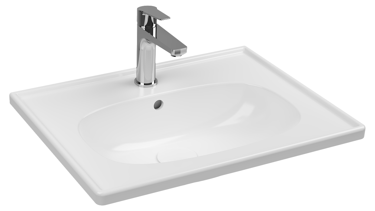 Sistema C Flat Washbasin 60 cm