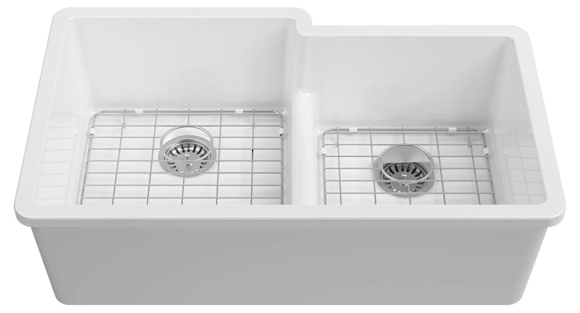 Padova Under-Counter Sink Double-Chamber 80 cm