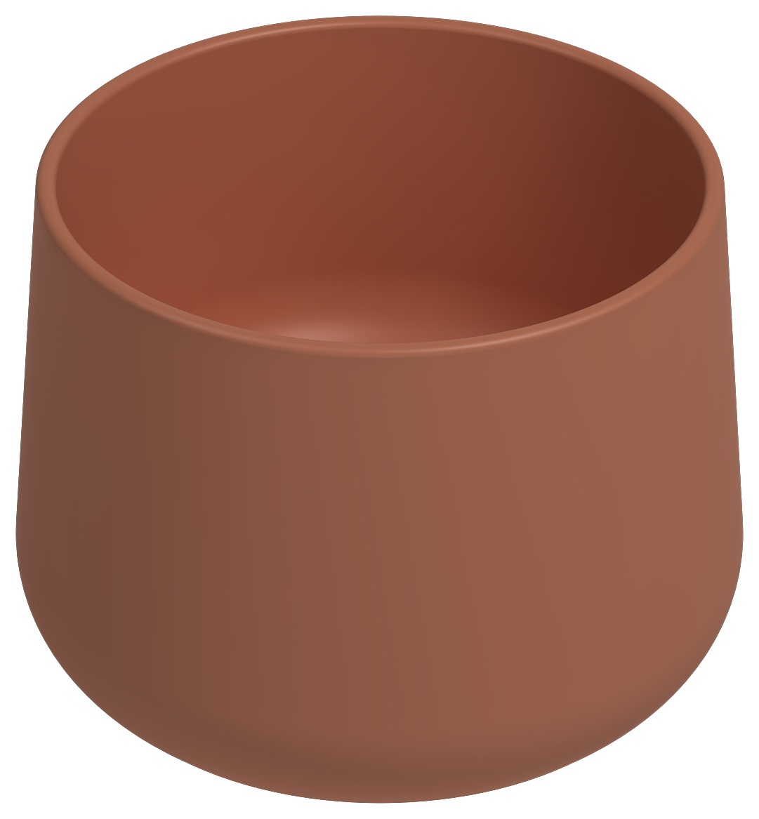 Allegro Counter-Top Monobloc Washbasin 42 cm Terracotta
