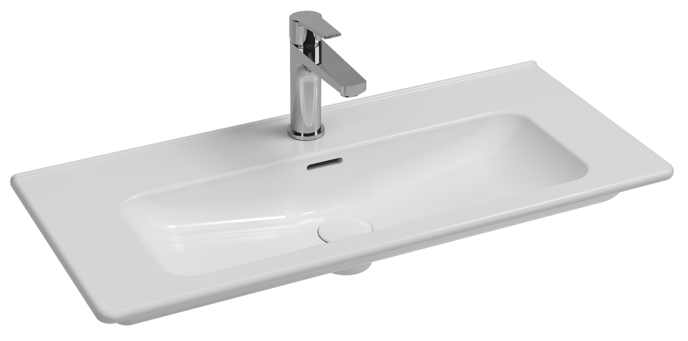Evo Flat Washbasin 82cm