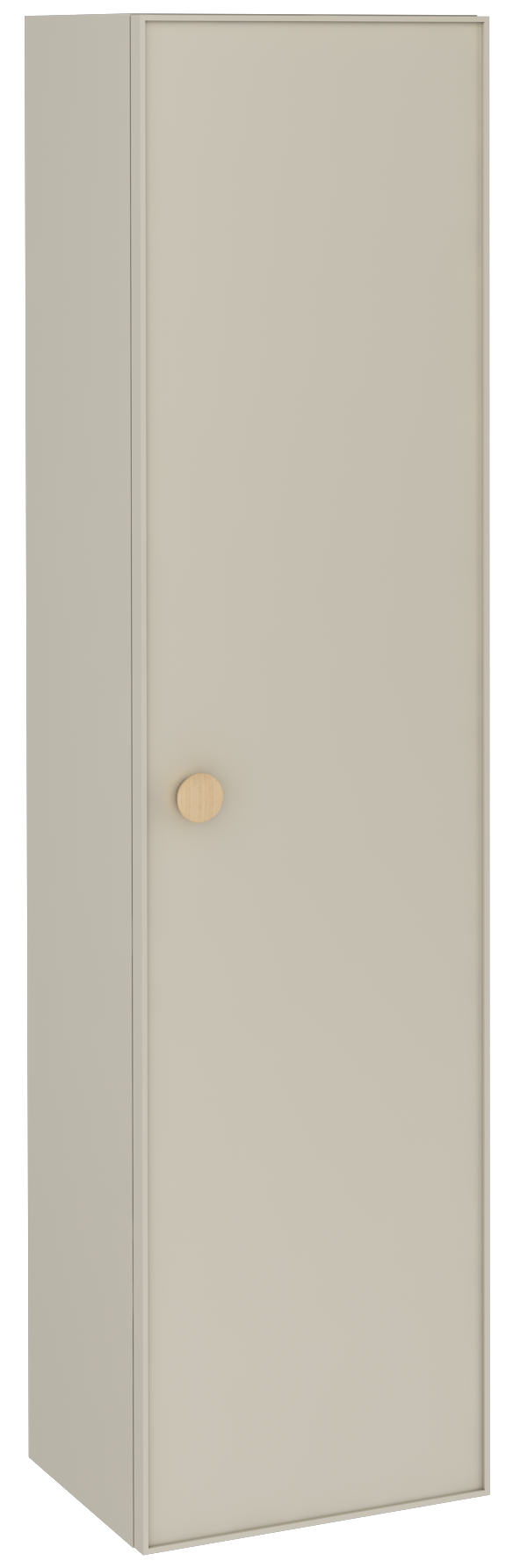 Mondo Tall Cabinet Pebble Gray 35 cm
