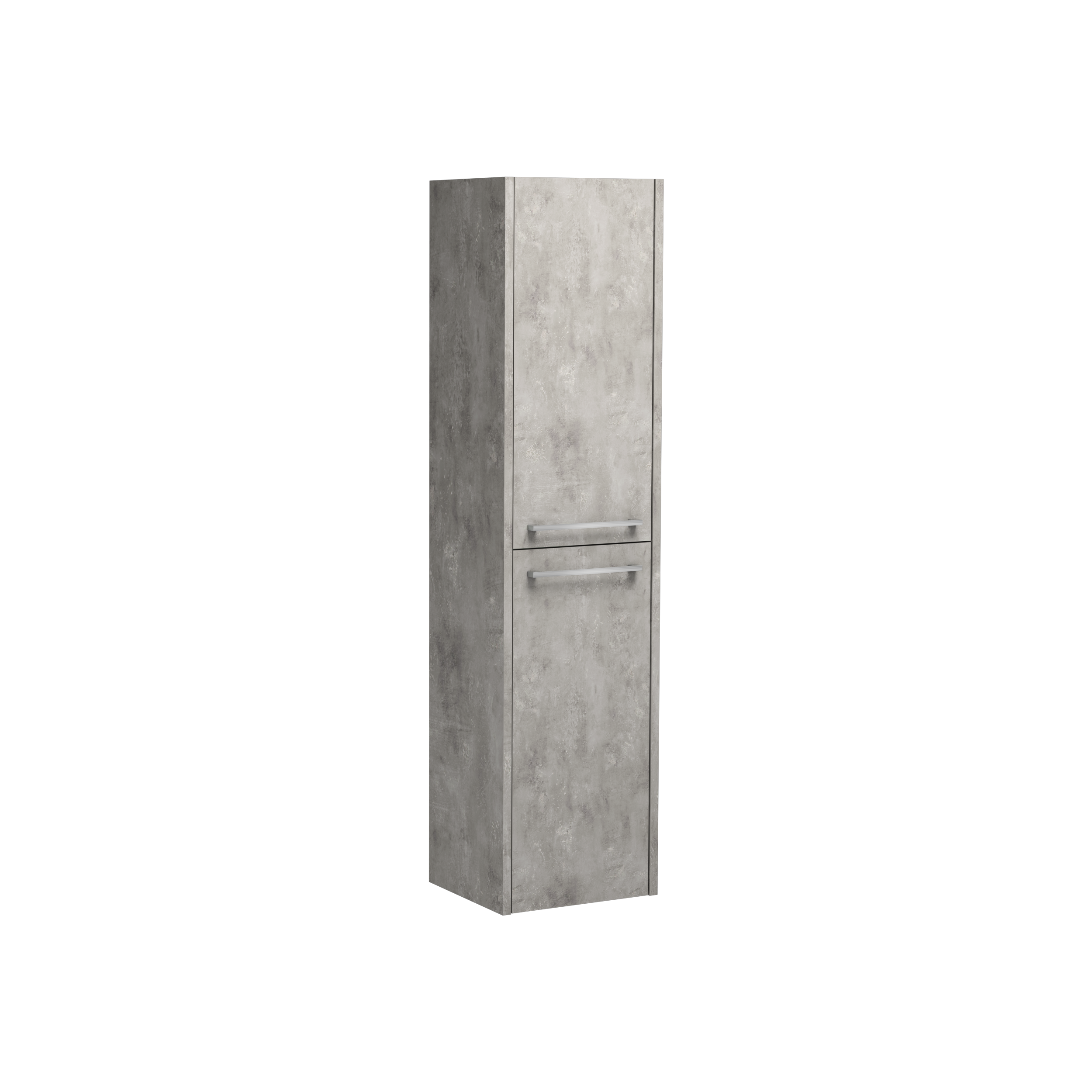 Combinato Tall Cabinet Retro Silver 35 cm