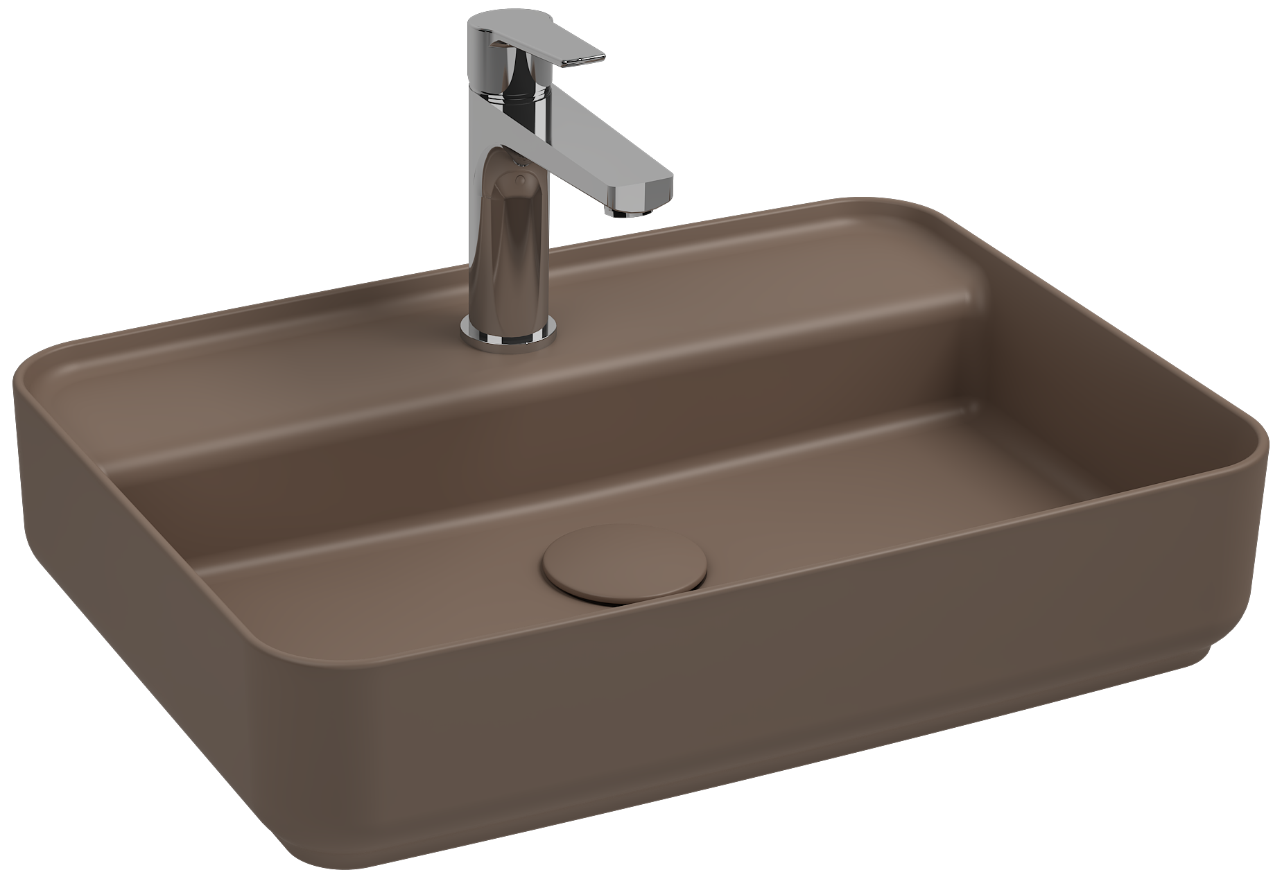 Infinity Counter-Top Washbasin 55cm Mink