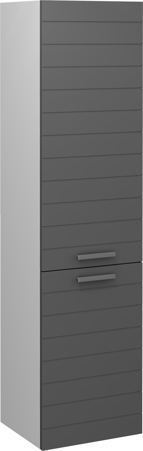 Platon Tall Cabinet Dark Gray 35 cm 