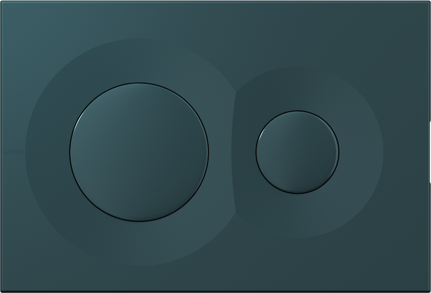 Dome Control Panel Petrol Green