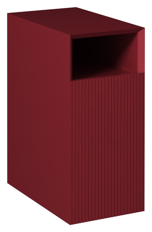 Infinity Lower Cabinet Deep Hanging 30cm Right Ruby Red 