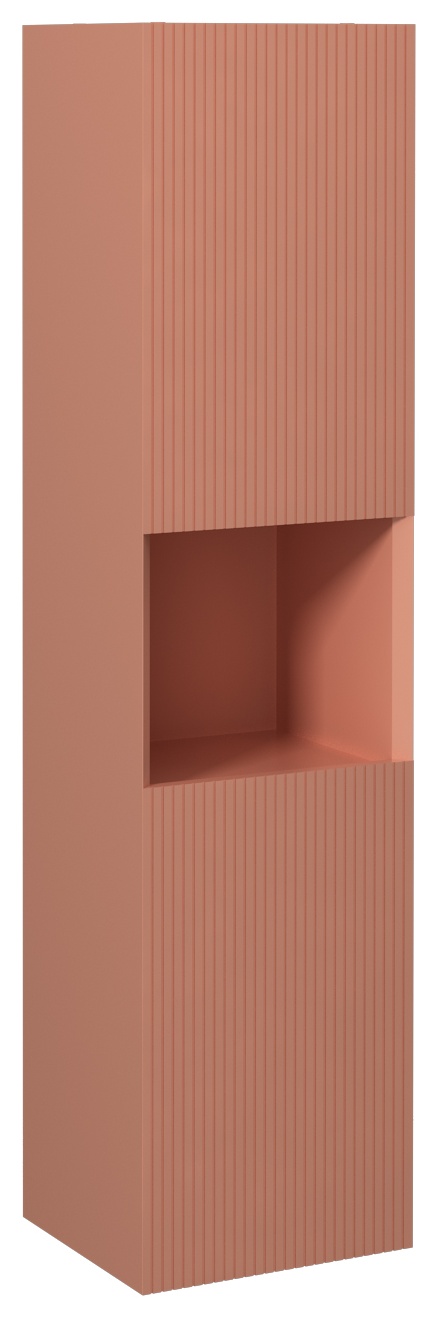 Infinity Tall Cabinet 35cm Right Dark Salmon