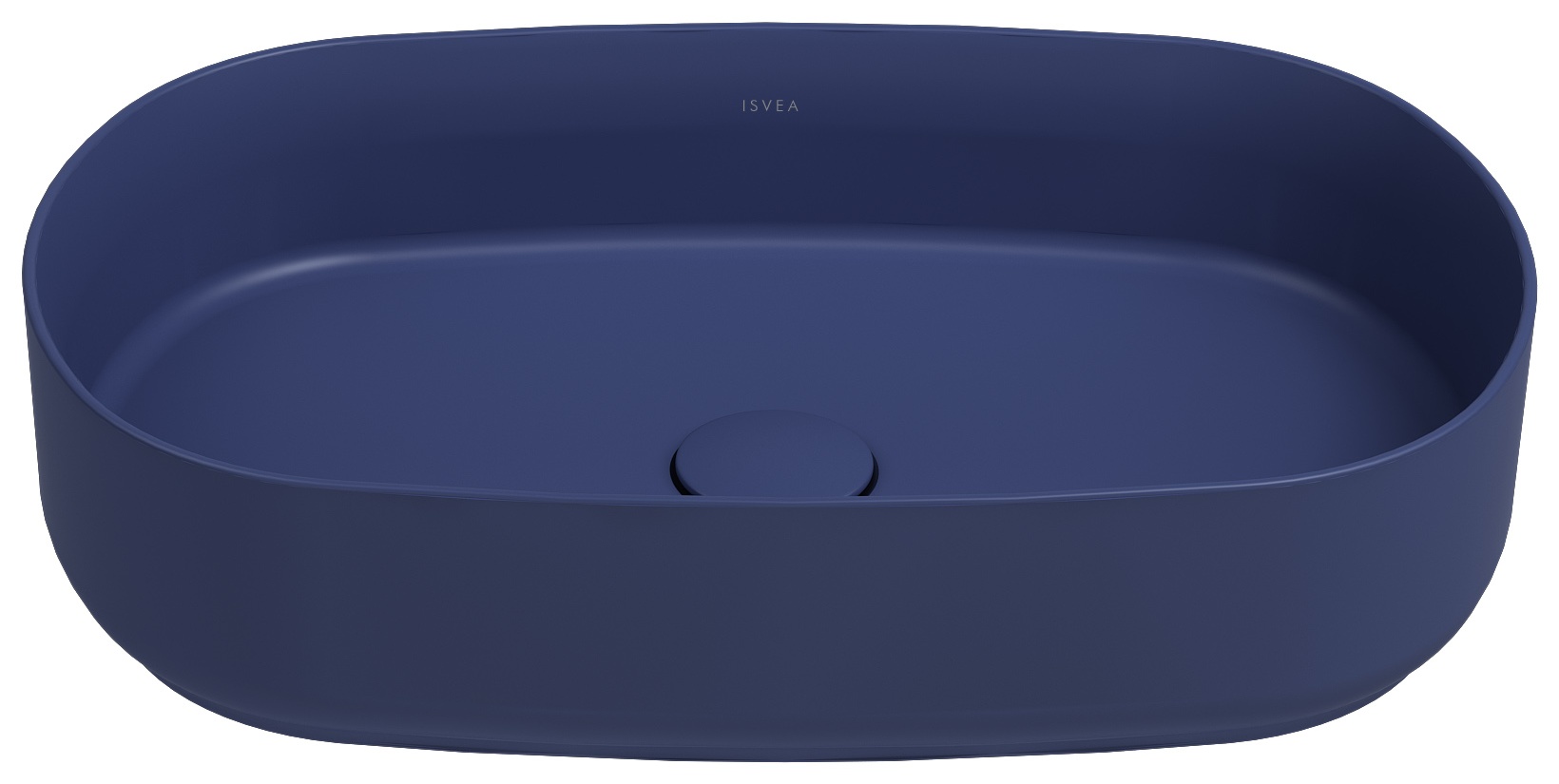 Infinity Counter-Top Washbasin 55 cm Isvea Blue