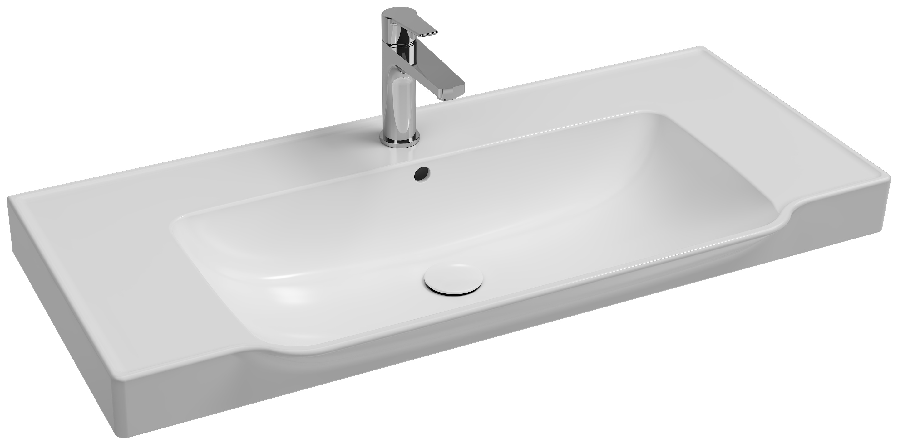 Prissimo Flat Washbasin 100 cm