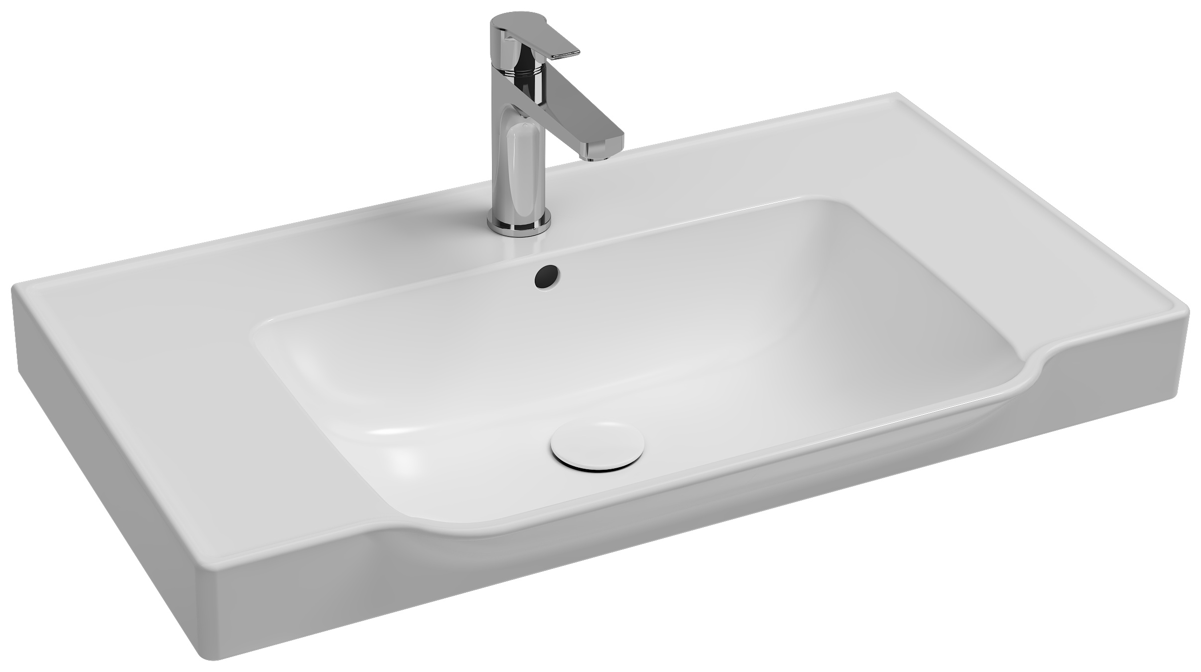 Prissimo Flat Washbasin 80 cm