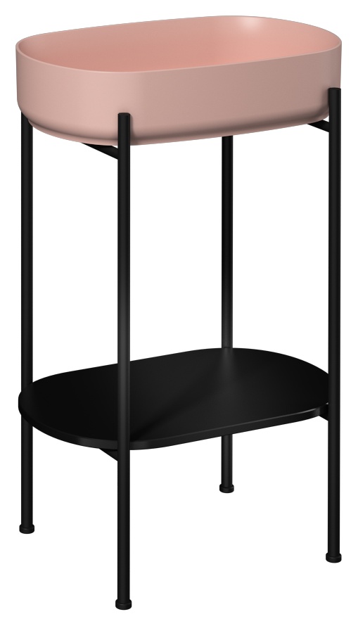 Puno 55cm Washbasin Unit (10NF65055-2S included) Black