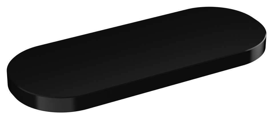 Puno Art Shelf Black 30 cm 