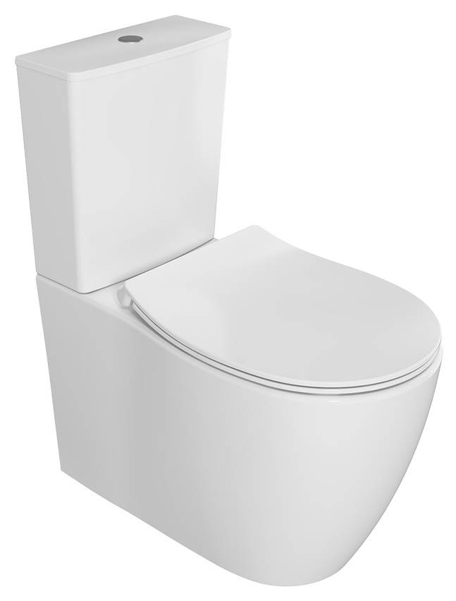 Sentimenti Due Back-to-Wall Toilet - Rimless