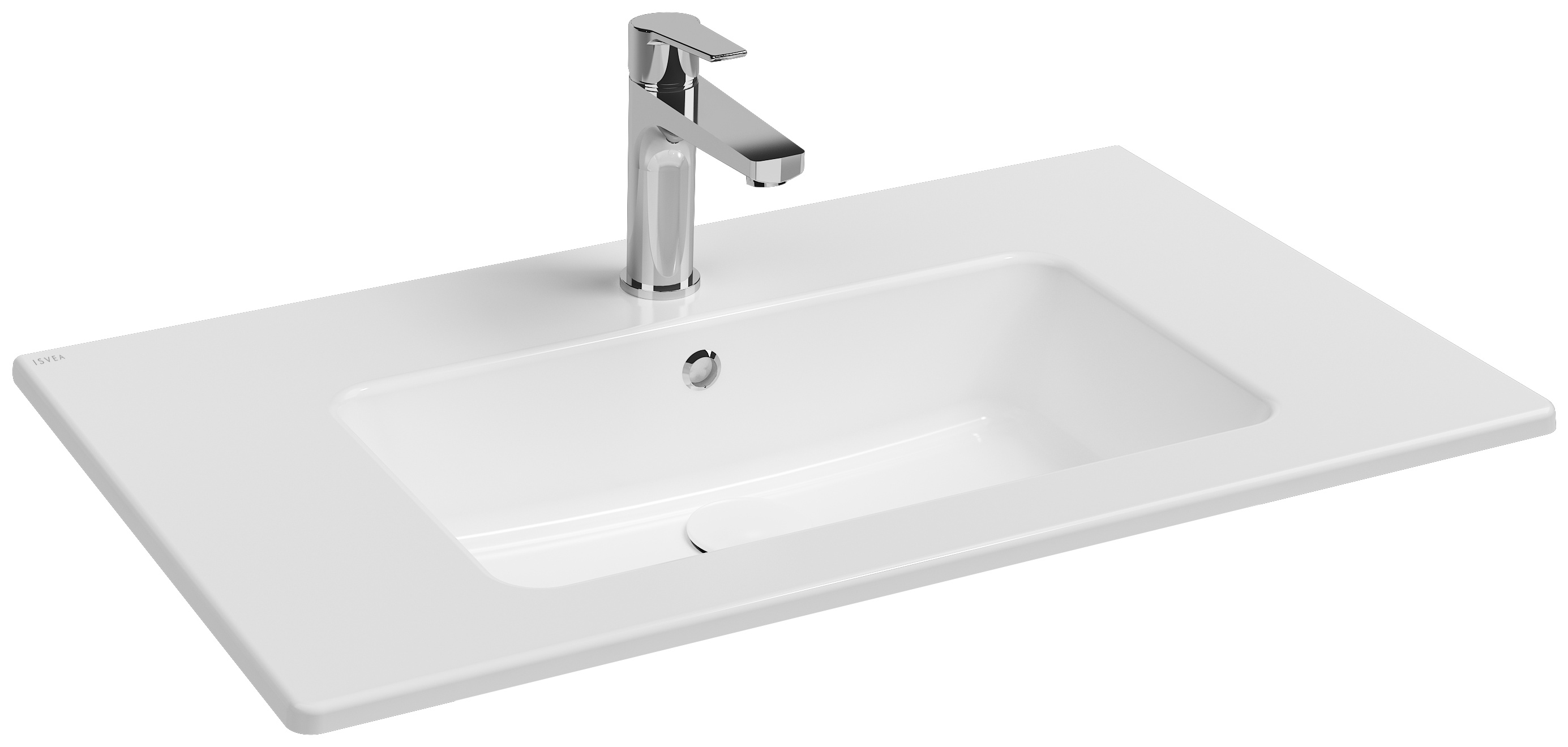 Sistema T Flat Washbasin 81 cm