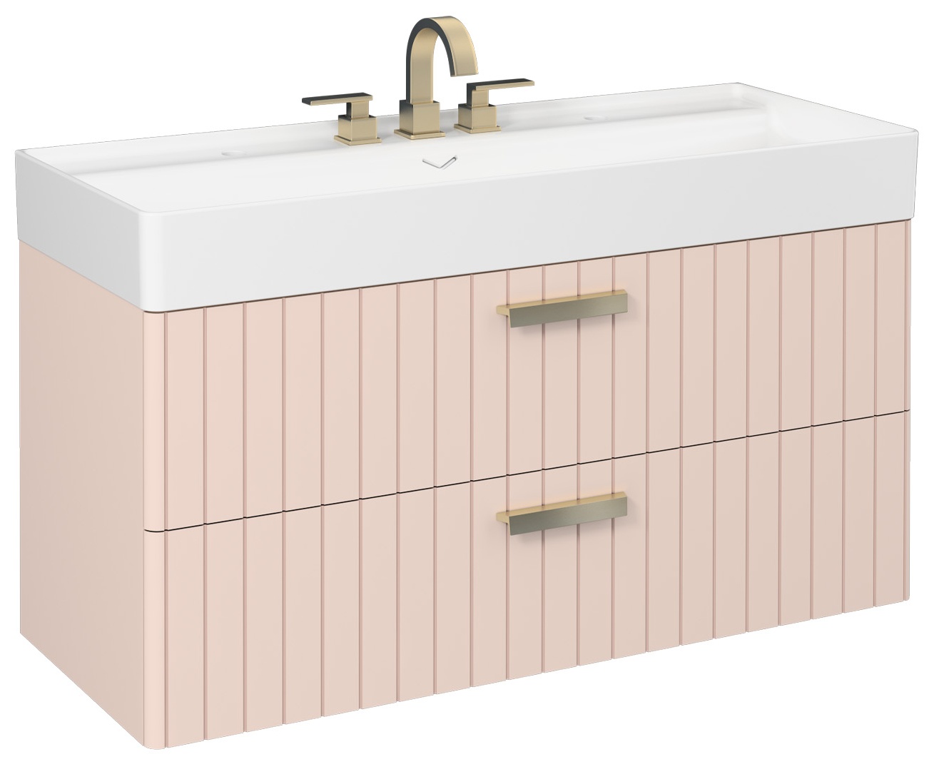 Vea Washbasin Cabinet 120 cm Rose (10VA50121 included)