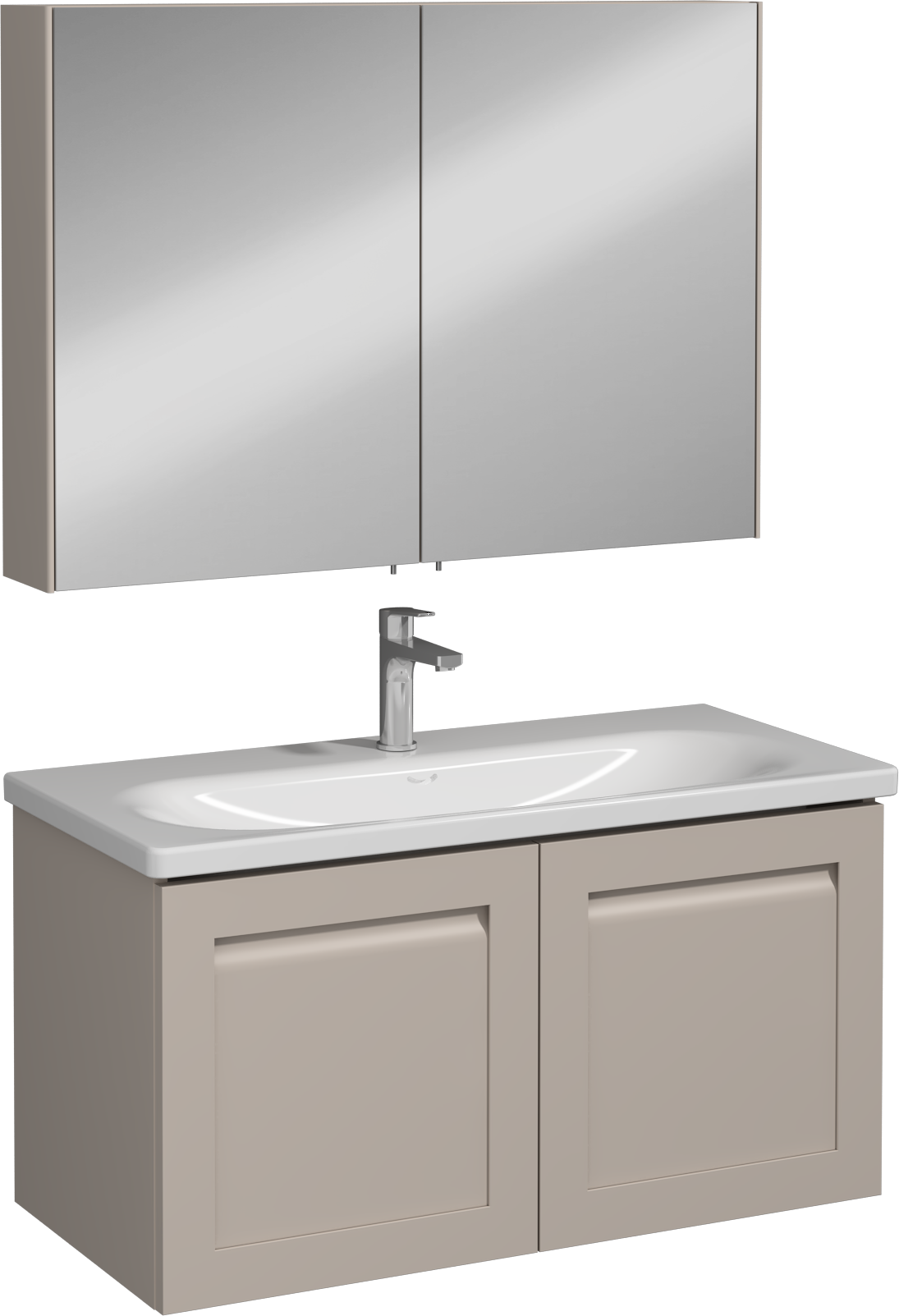 Linaro Unità Lavabo Cashmere 100 cm 