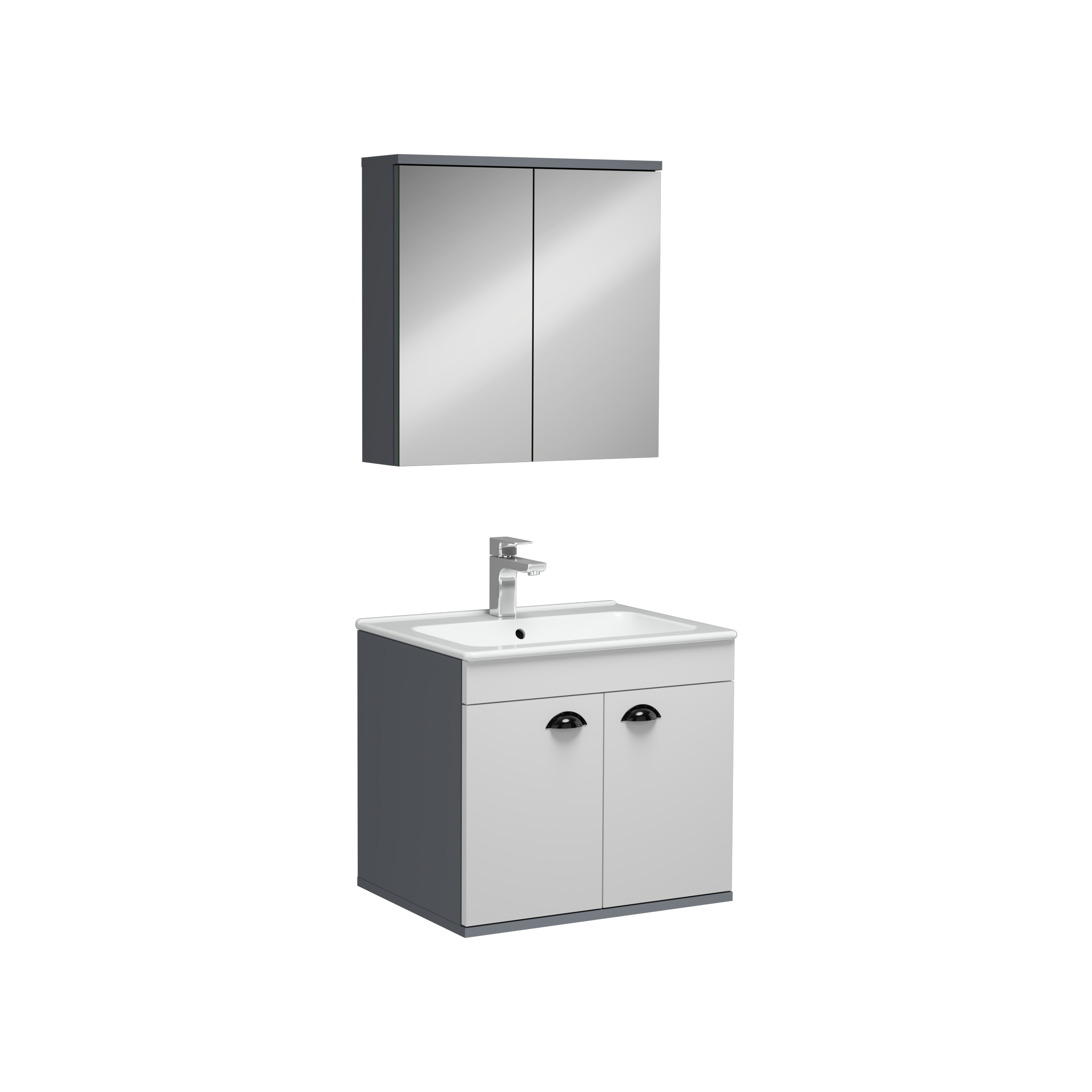 Modico Mobile Lavabo Bianco 60 cm