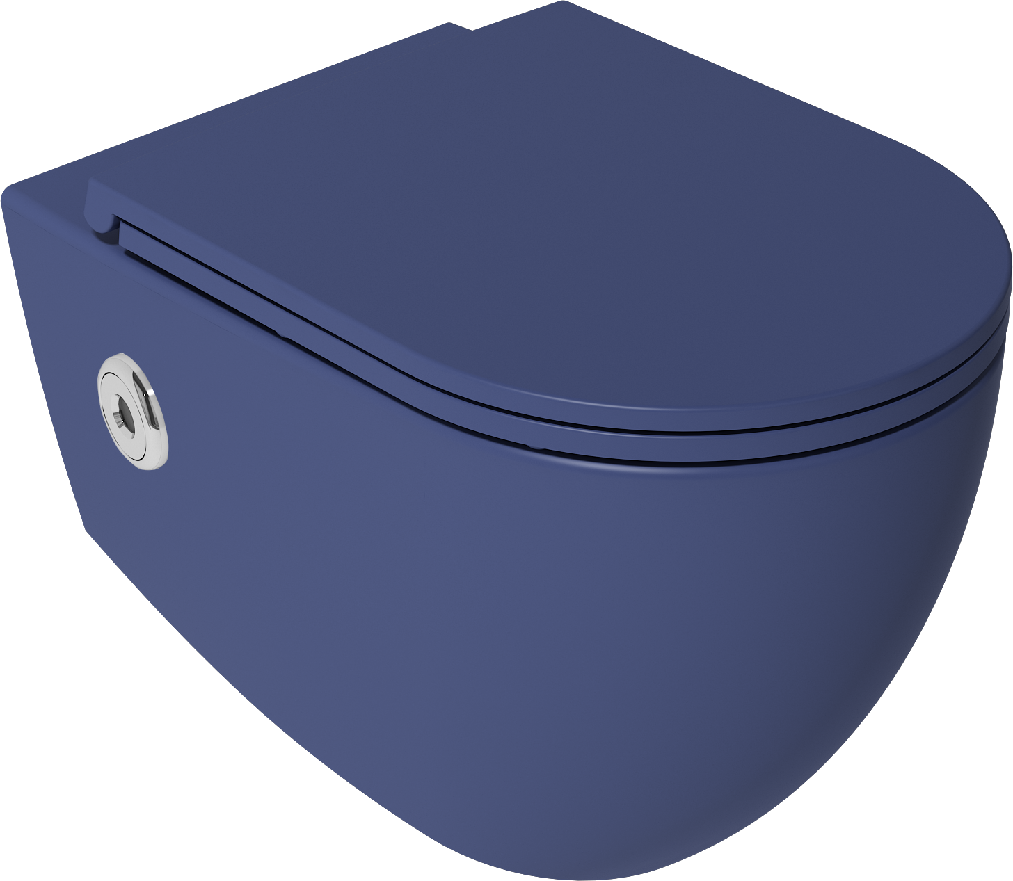 Infinity Due SensoClean WC Sospeso Blu Isvea- VORTEX 