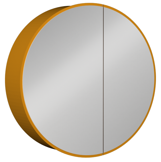 Sogno Specchio Contenitore Ambra 62 cm
