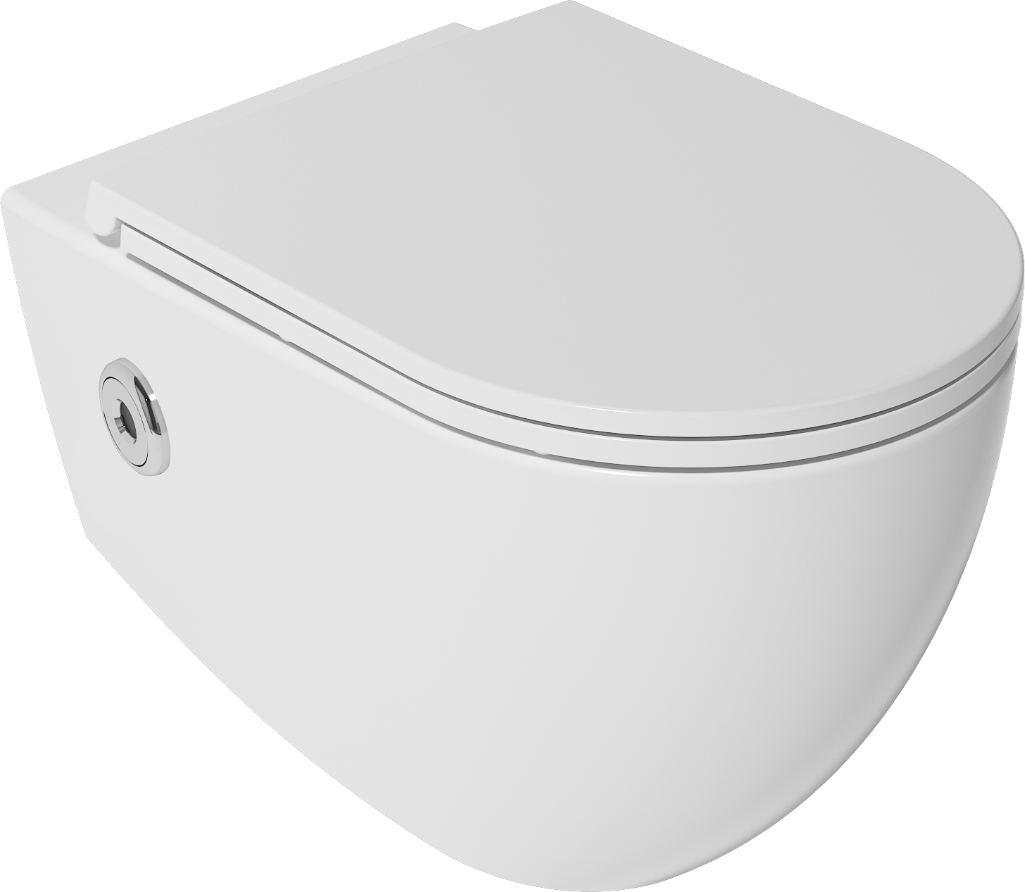 Infinity Due SensoClean WC Sospeso Bianco Opaco - VORTEX  