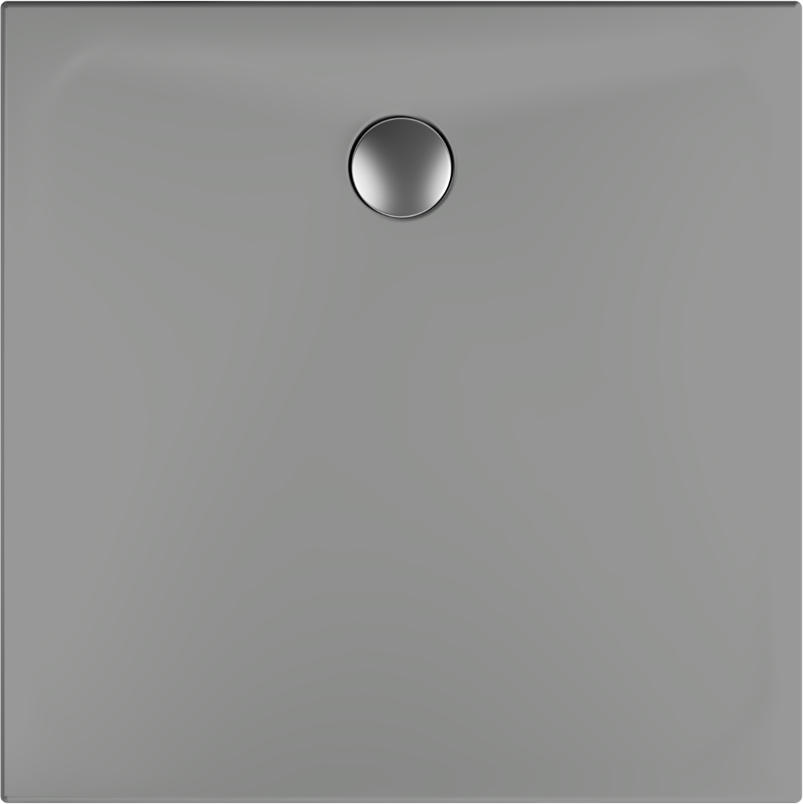 Piatto Doccia Fireclay Ceramica Flat 90x90 cm Antracite