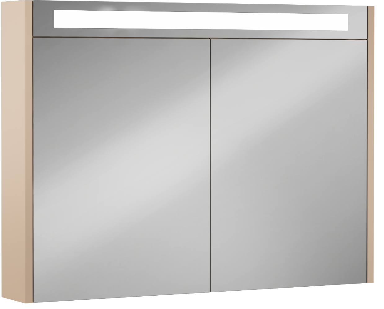 Bella Specchio Contenitore Cappuccino 90 cm 