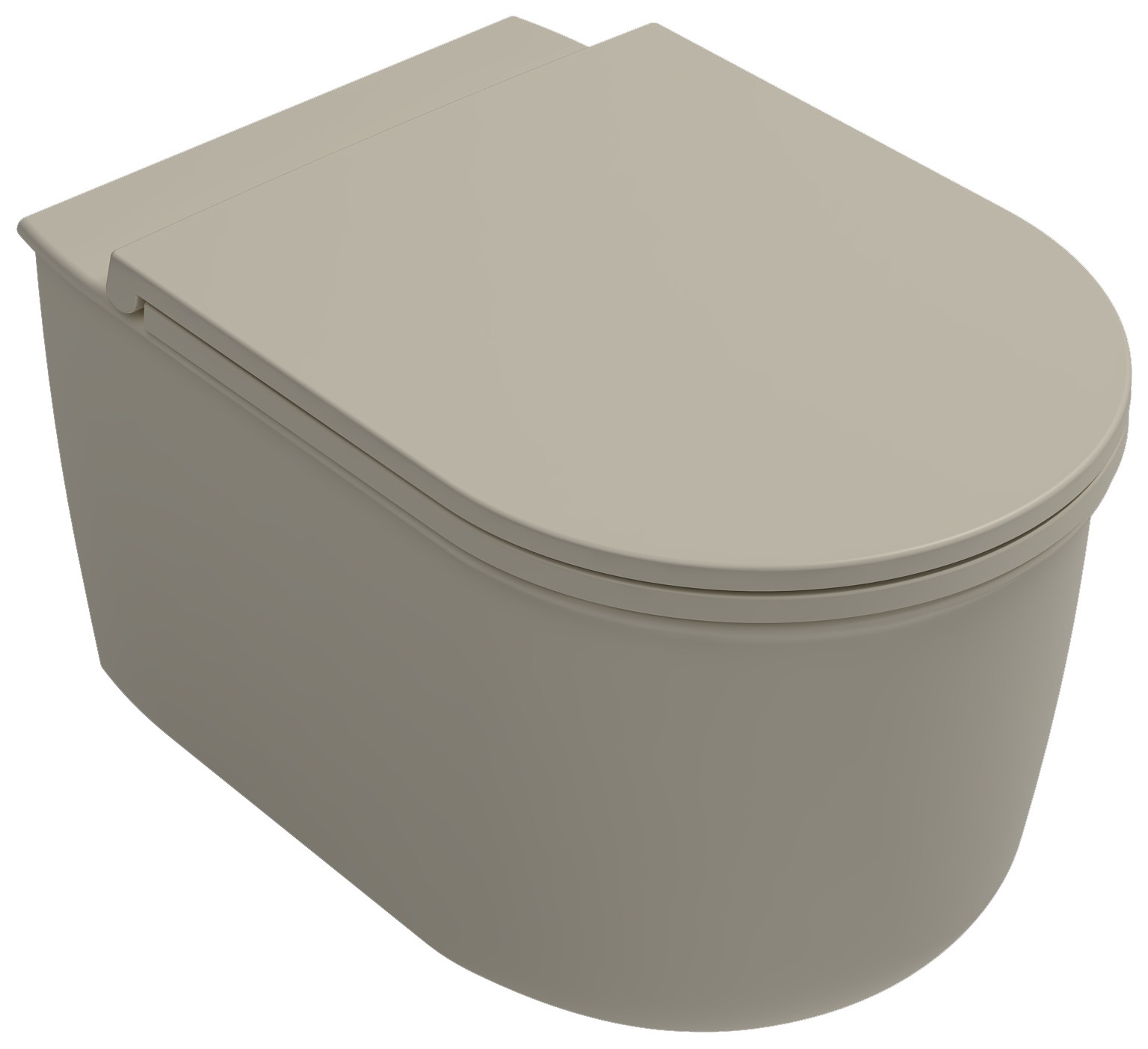 Fluido Waterfall Flush WC Sospeso Avorio