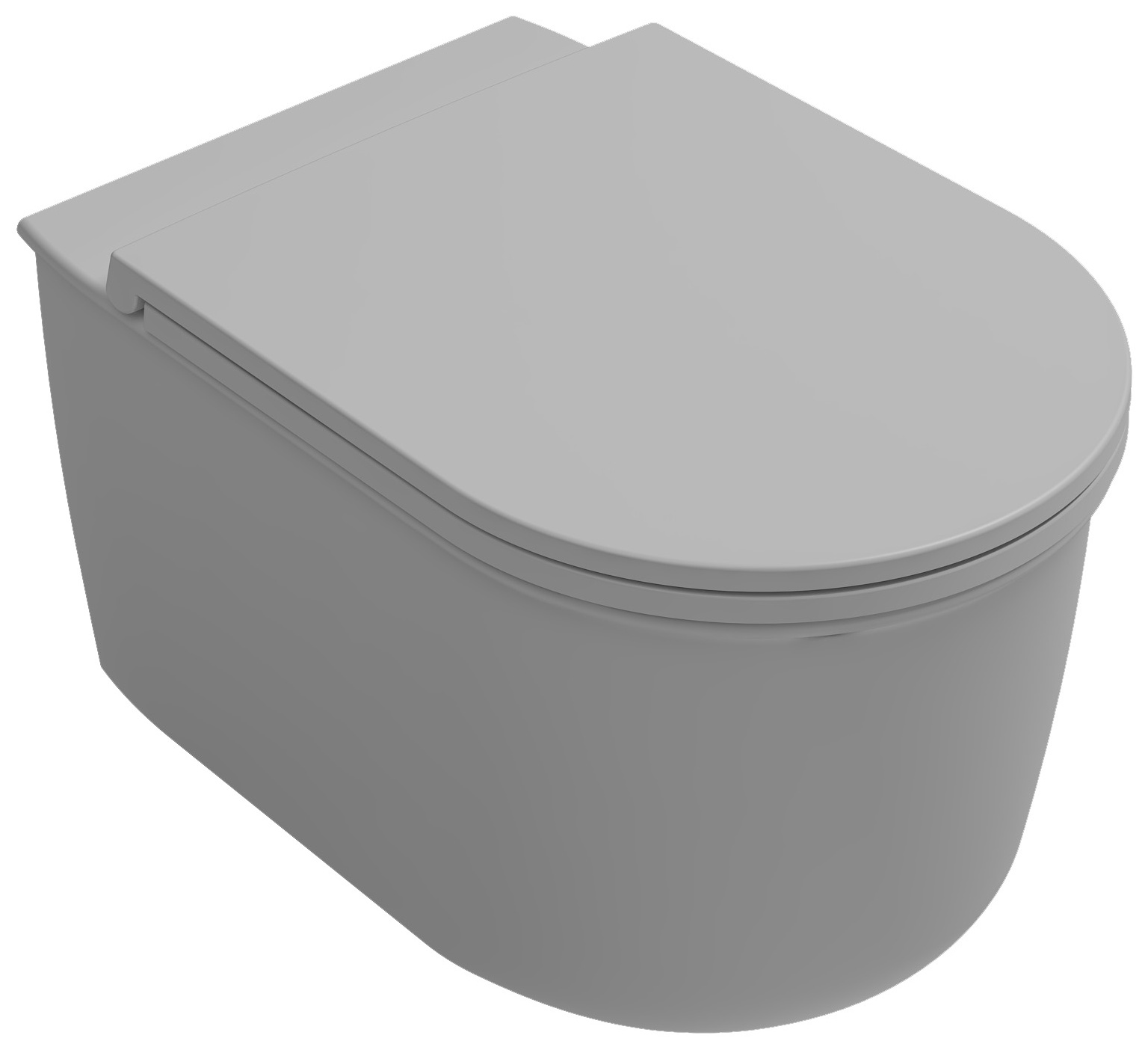 Fluido Waterfall Flush WC Sospeso Bianco Opaco 