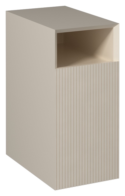 Infinity Mobile Basso Sospeso Profondo 30cm Sinistro Crema