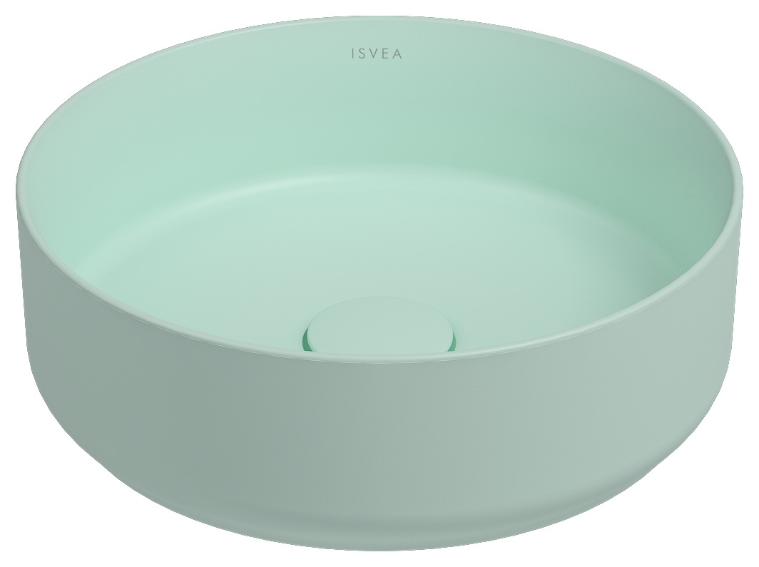 Infinity Lavabo da Appoggio 36 cm Menta