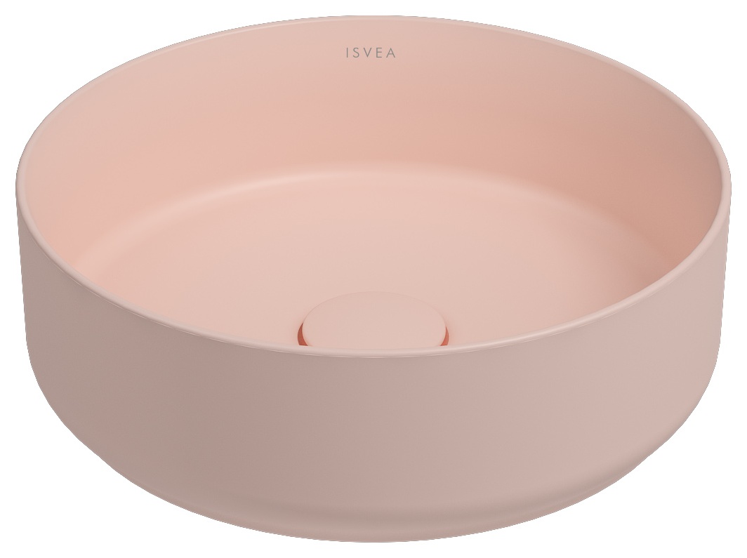 Infinity Lavabo da Appoggio 36 cm Salmone