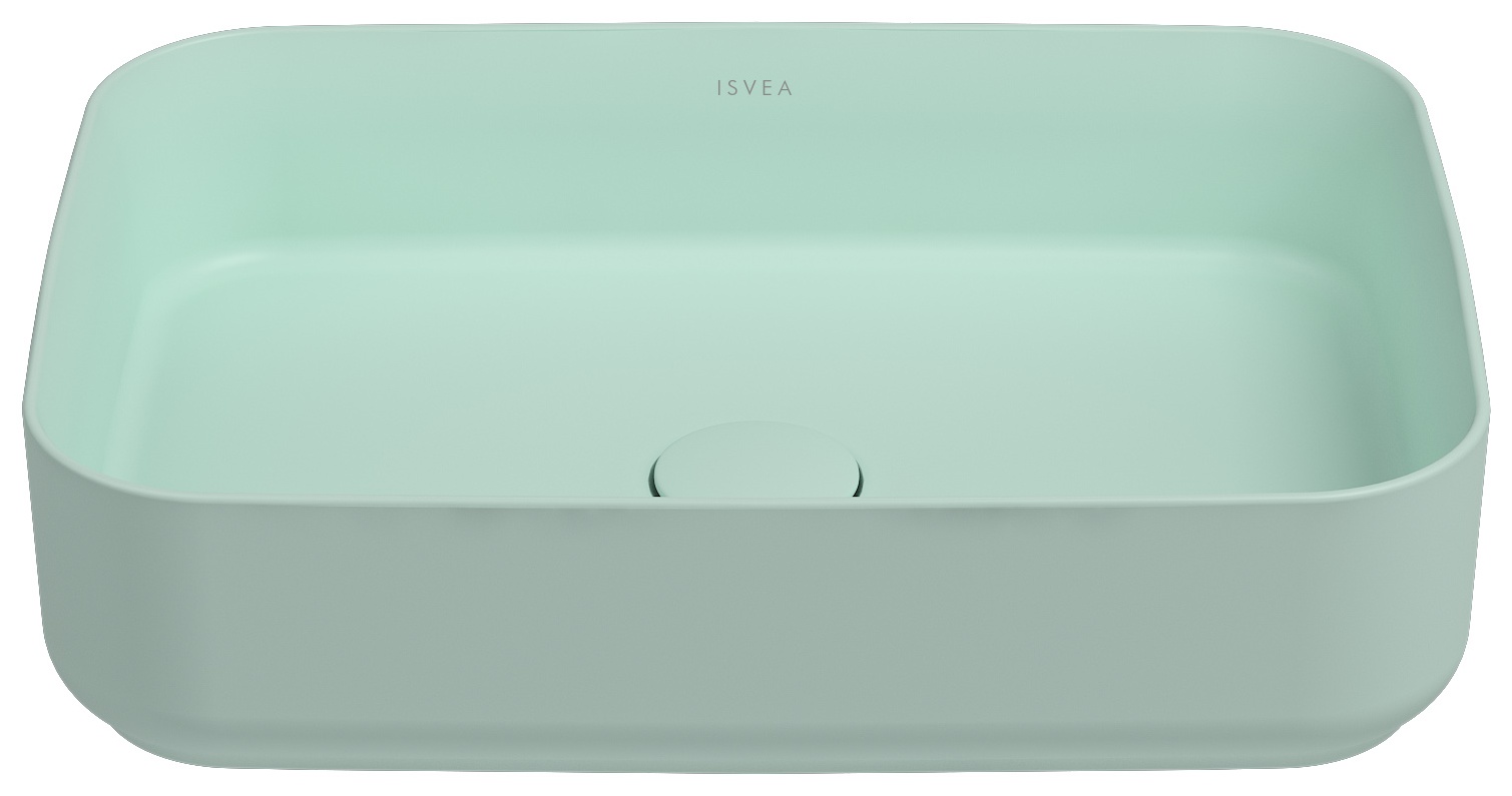 Infinity Lavabo da Appoggio 50 cm Menta