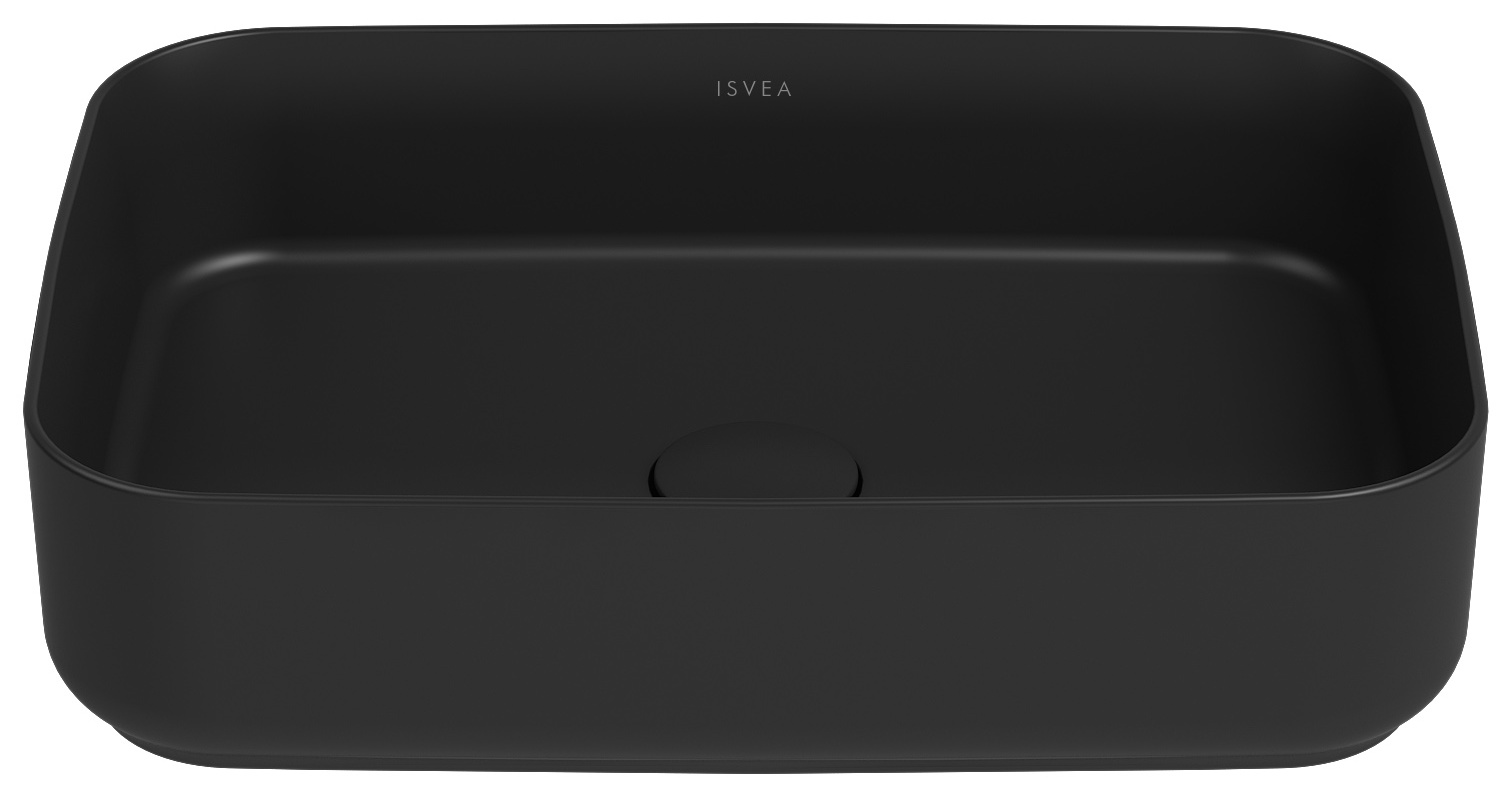 Infinity Lavabo da Appoggio 50 cm Nero
