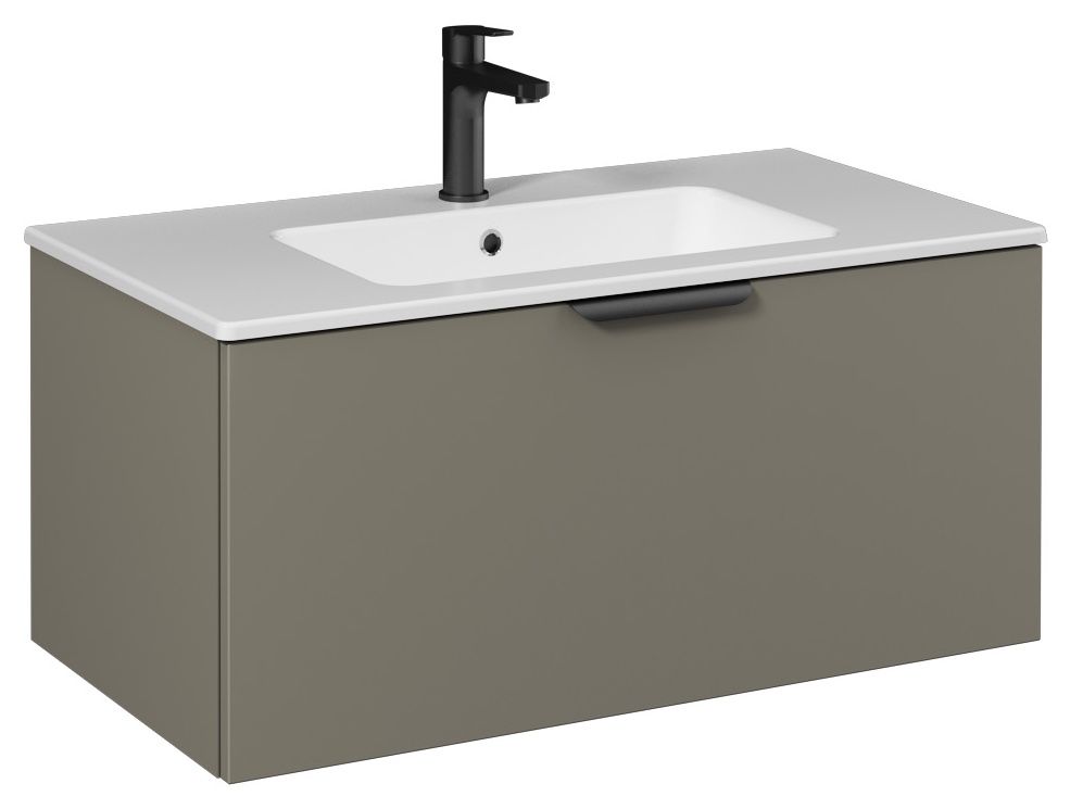 LIV Mobile Lavabo 90cm (10SL50091 incluso) Lava Cassetto Singolo