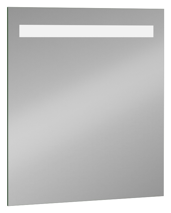 M4 Specchio con Cornice Profilo 60cm LED Grigio