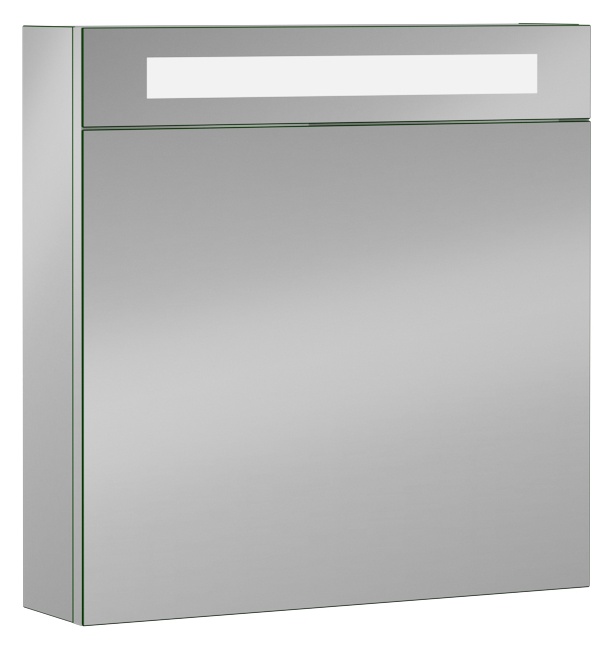 M7 Specchio Contenitore 60cm 1 Anta (LED) Destra