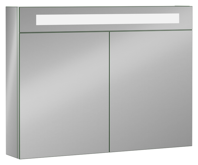 M7 Specchio Contenitore 80cm 2 Ante (LED)