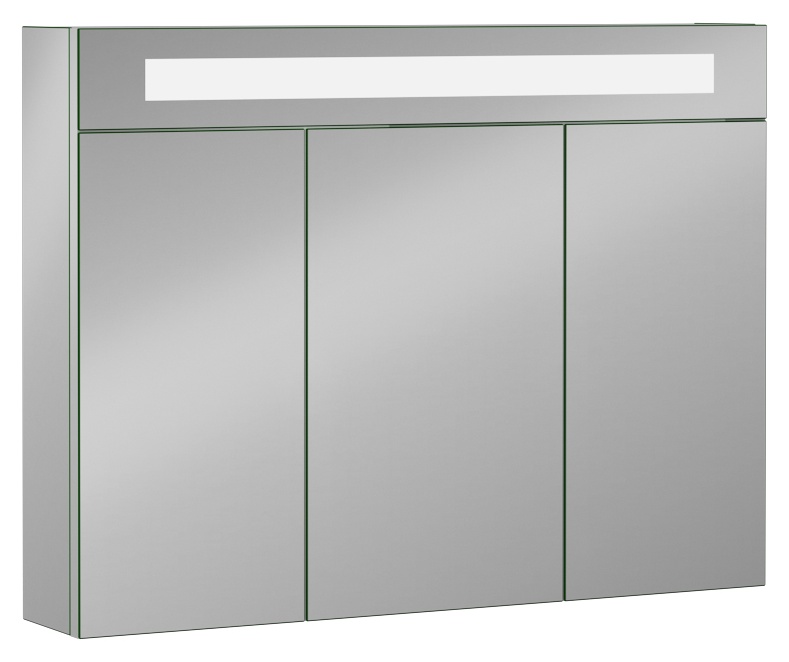 M9 Specchio Contenitore 80 cm LED 3 Ante