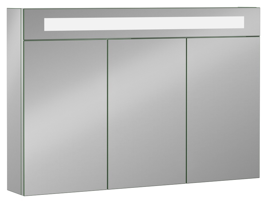 M9 Specchio Contenitore 90 cm LED 3 Ante