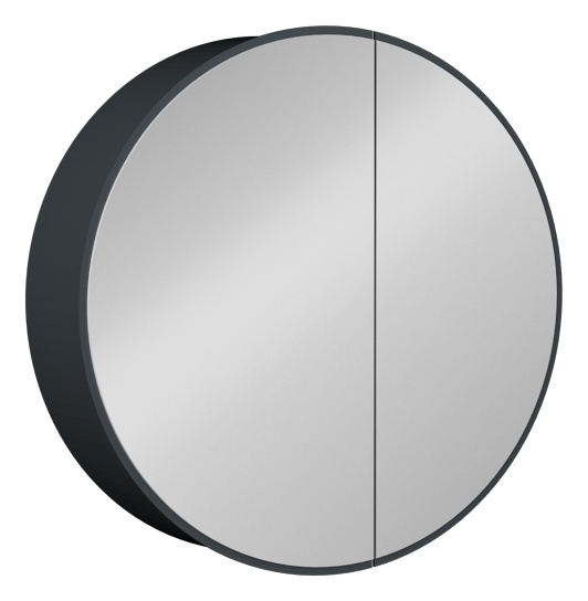 Sogno Specchio Contenitore Antracite 62 cm