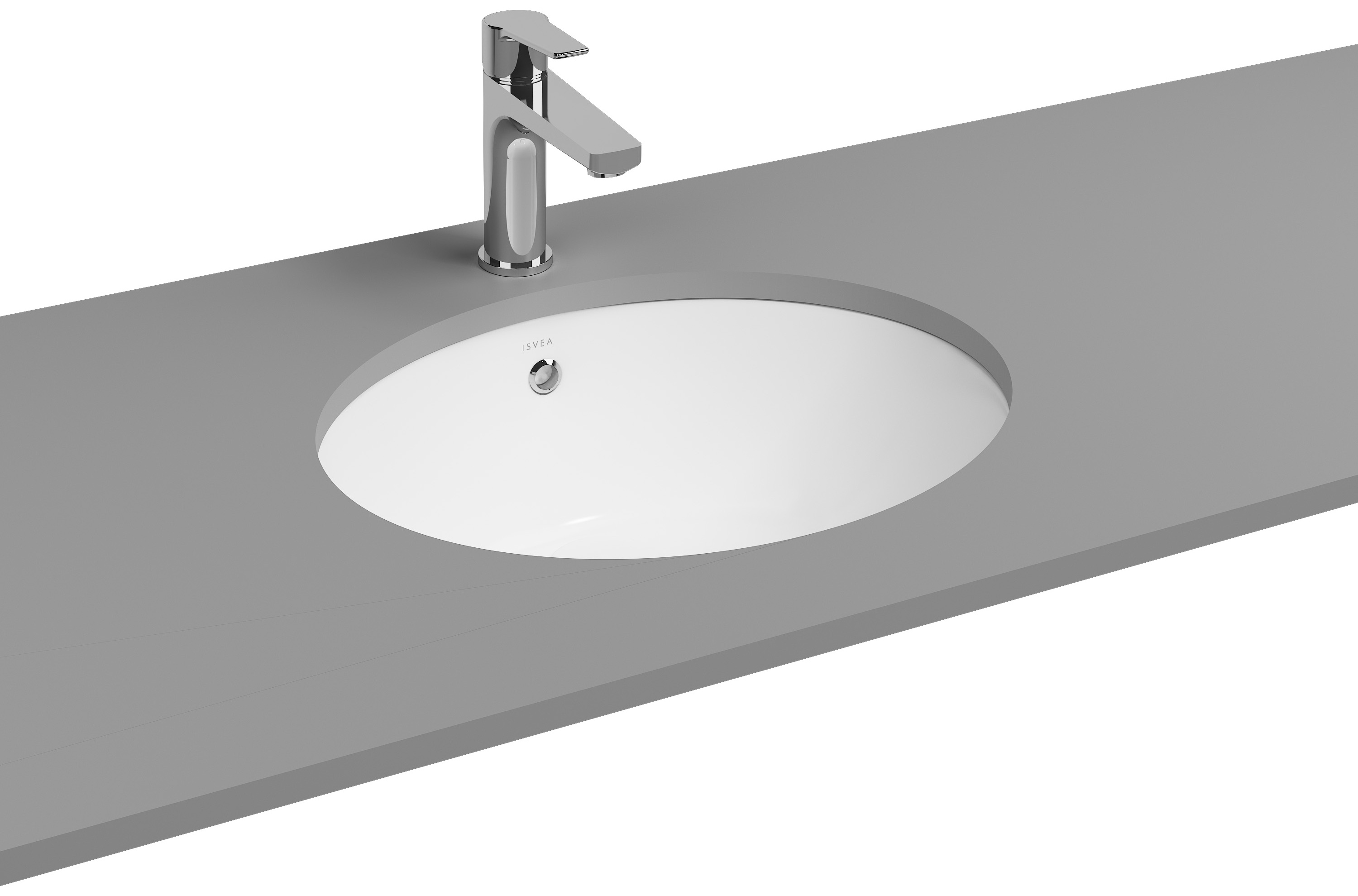 Soluzione Lavabo Sottopiano 57 cm