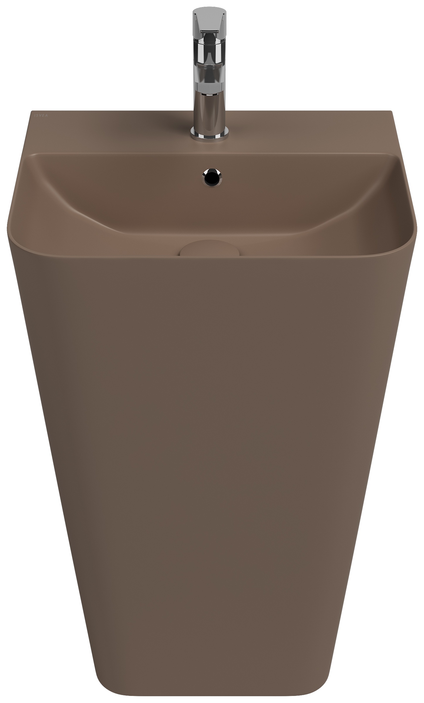 Sott Aqua Lavabo Monoblocco a Terra 50 cm Visone