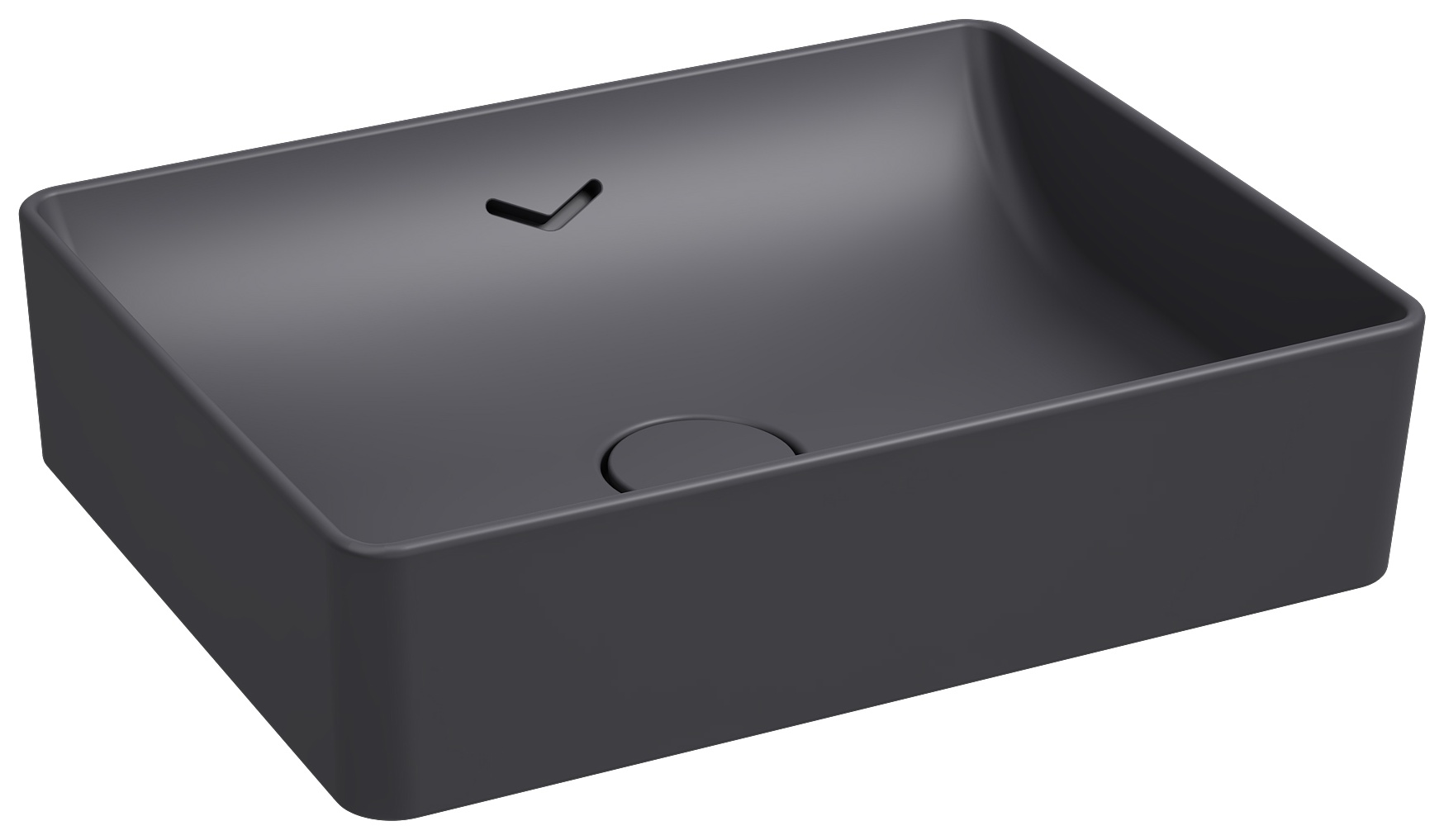 Vea Lavabo da Appoggio 50 cm Antracite
