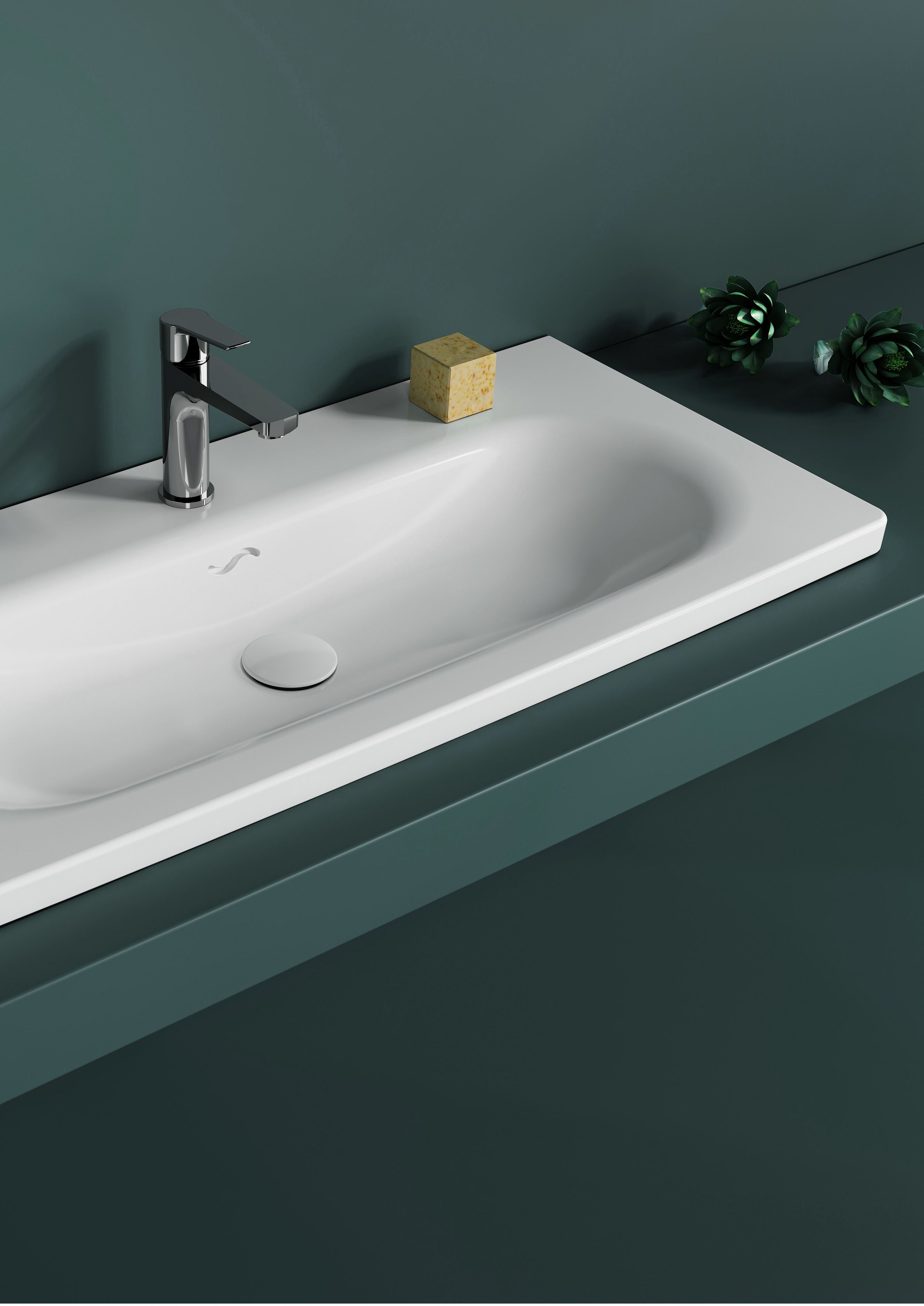 Sistema S Flat Lavabo 61 cm