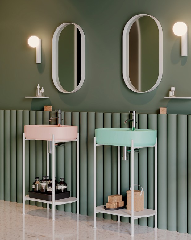 Puno 60cm Lavabo Ünitesi (10NF65060-2Sdahil) Beyaz