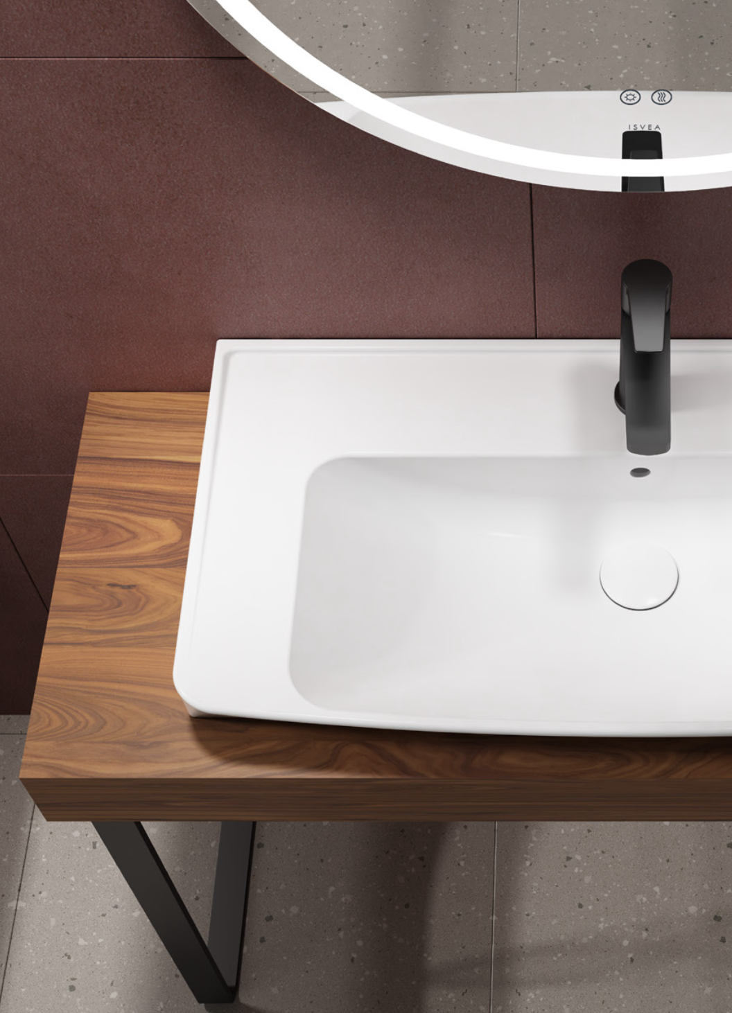 Ventuno Tezgah Üstü Lavabo 45 cm