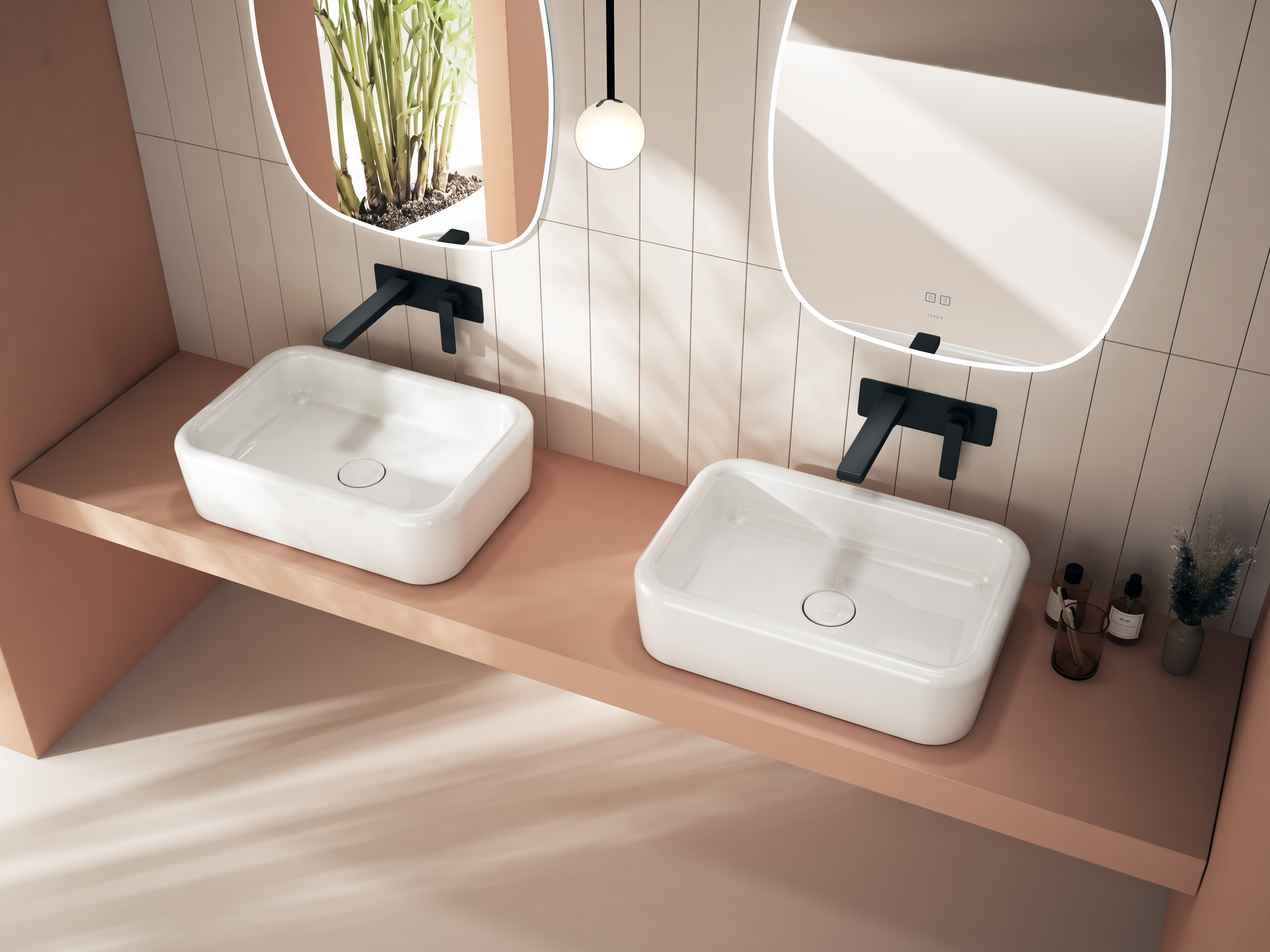Curvo Tezgah Üstü Lavabo 60cm