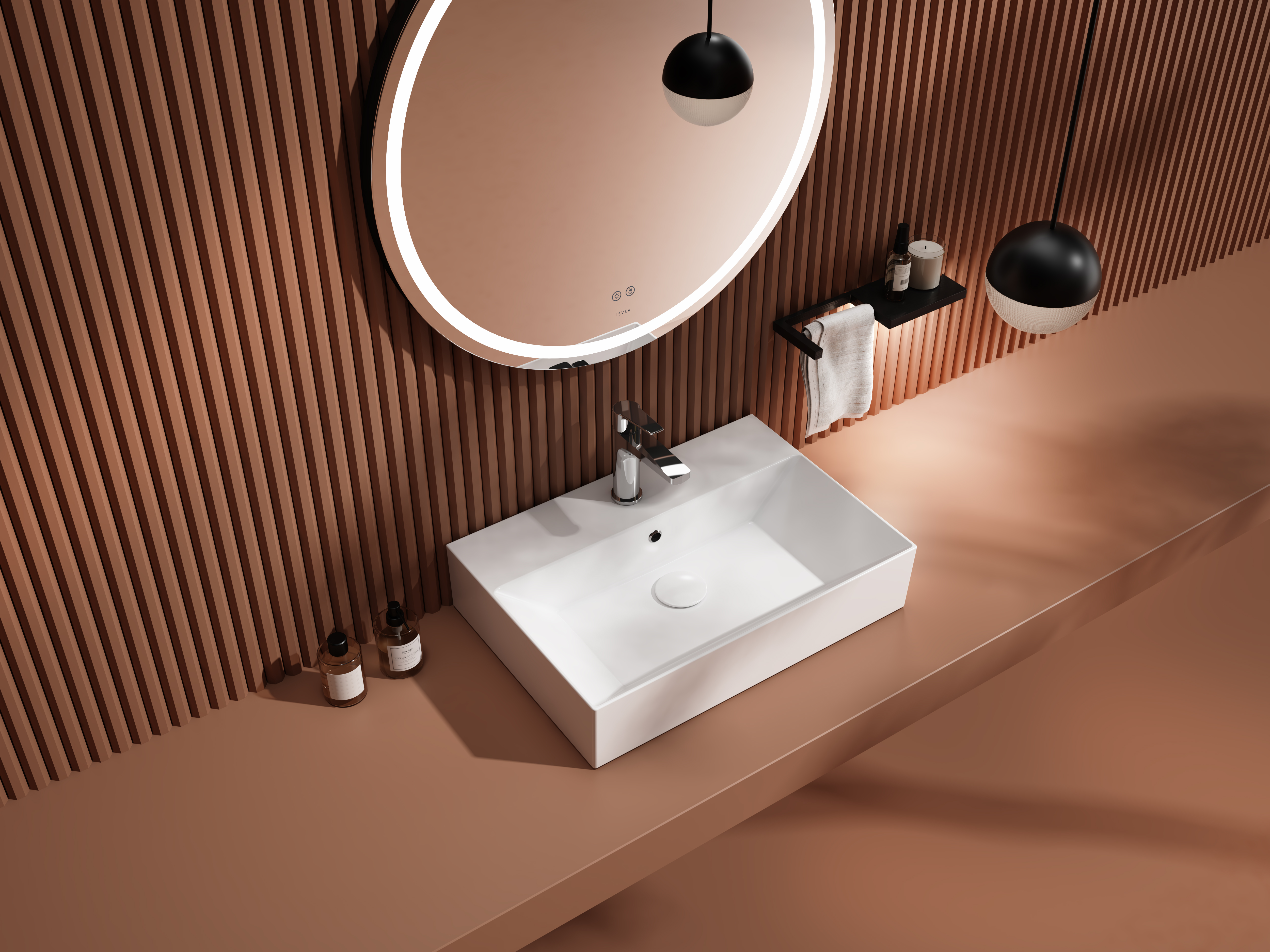 Sistema Z Tezgah Üstü Lavabo 60 cm