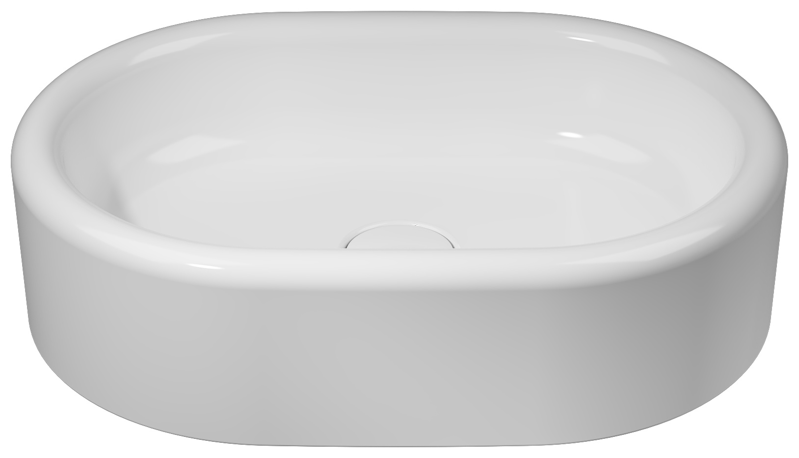 Curvo Tezgah Üstü Lavabo 60 cm 
